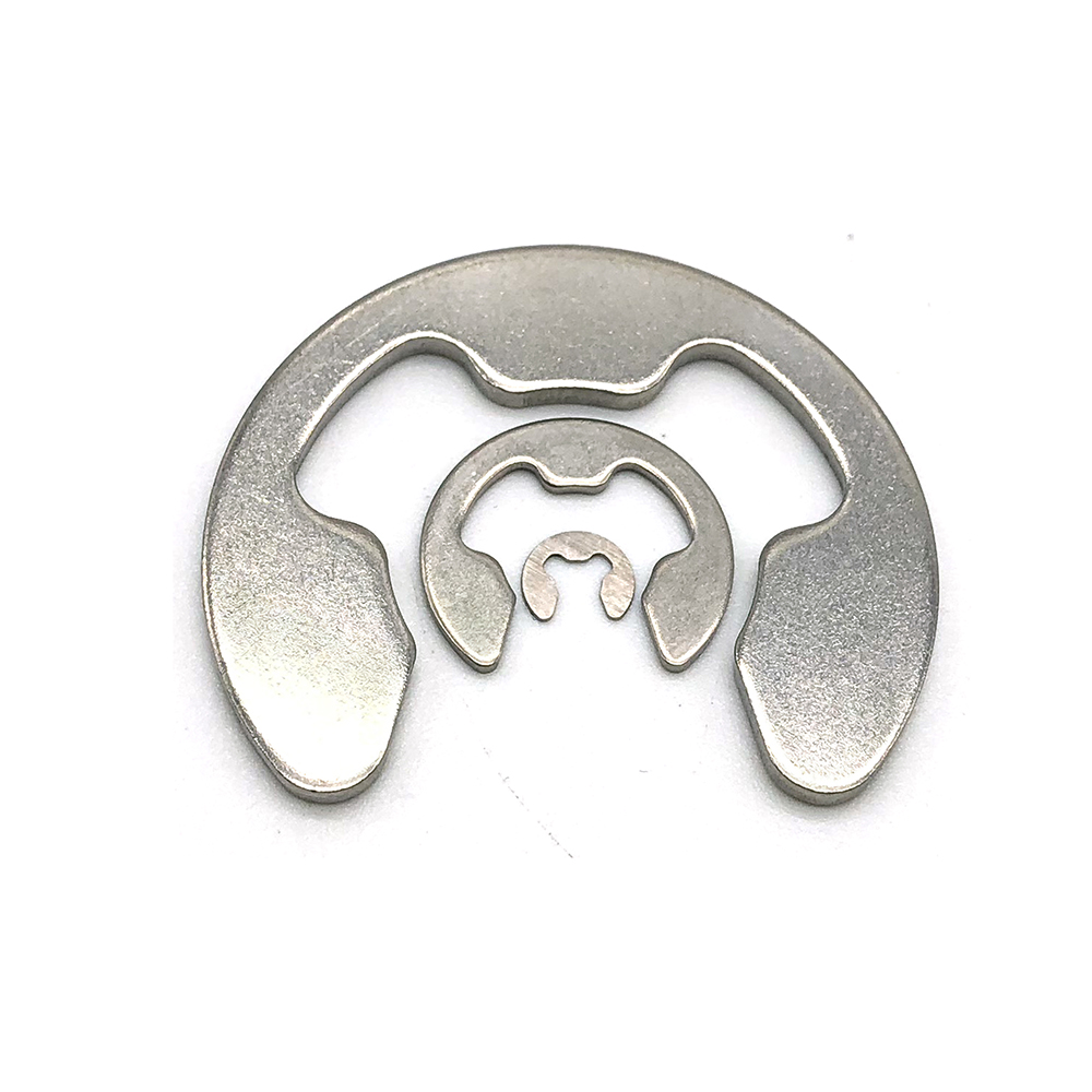 不銹鋼304 開(kāi)口擋圈E型擋圈開(kāi)口卡環(huán)E型卡簧軸用擋圈